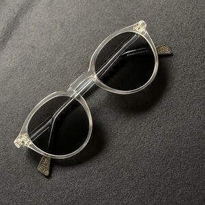 State Optical Johnny Depp Style Chic Transparent Frame Sunglasses